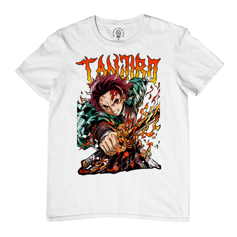 Tanjiro Fire Katana t-shirt