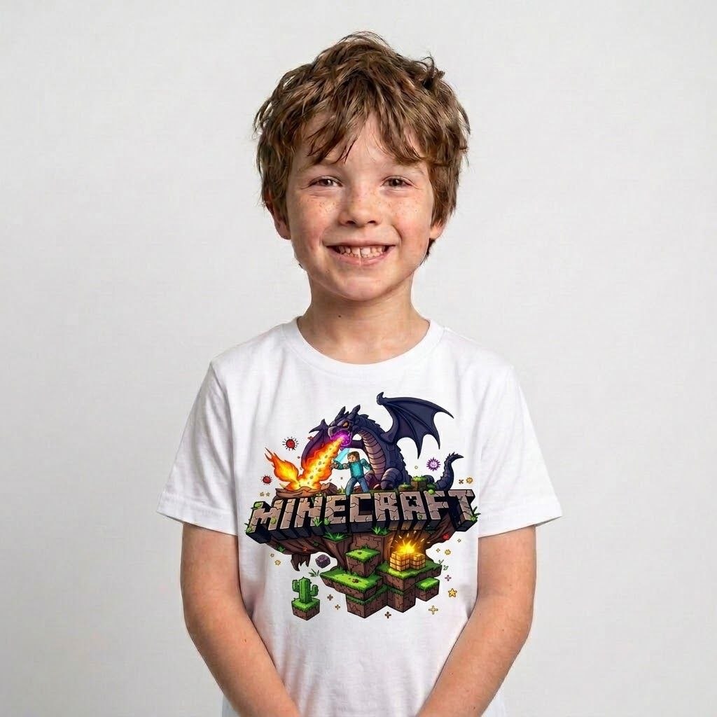 Minecraft dragon t-shirt