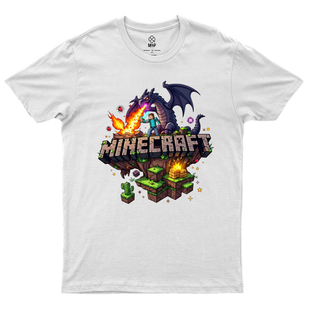 Minecraft dragon t-shirt – Image 2